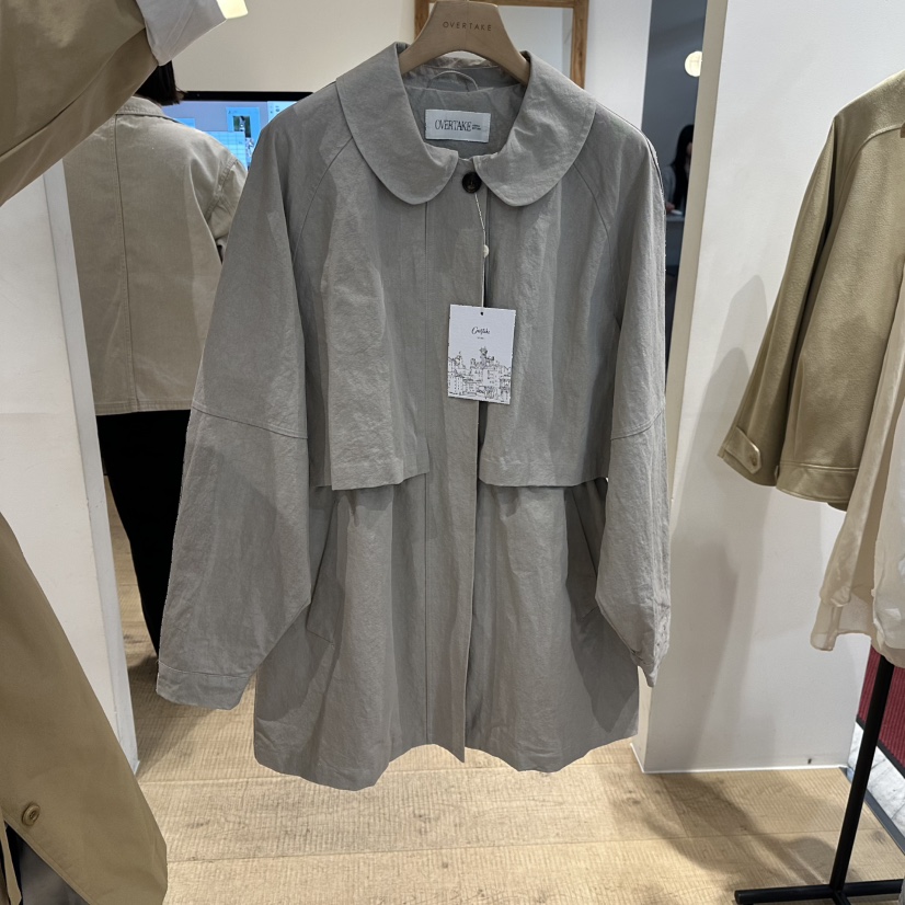 OVERTAKE東大門代購女士新款熱賣時尚人氣休閑26春夏夾克OVERTAKE夾克圖色1