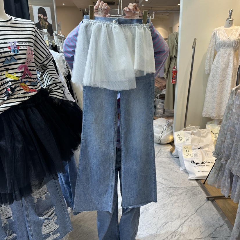 CHEAP-CHIC東大門代購女裝新款職業套裝網眼套裝格子腰帶CHEAP-CHIC/CHARLES THE SECOND套裝圖色1