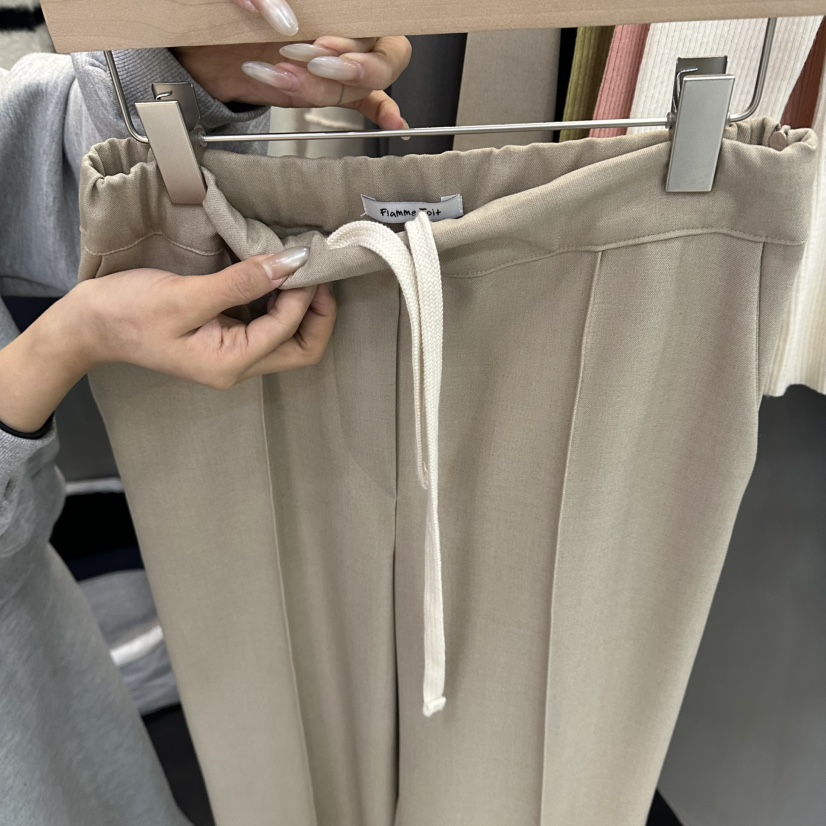 FLAMME TOIT/LUNAMDE東大門代購女士新品26春夏休閑褲花朵FLAMME TOIT/LUNAMDE休閑褲