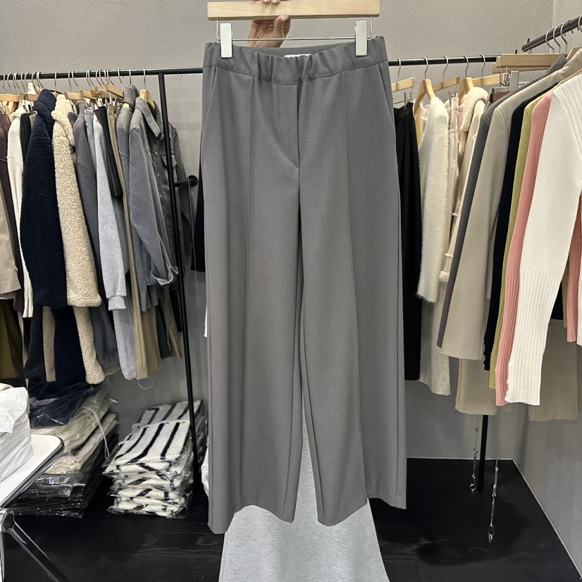 FLAMME TOIT/LUNAMDE東大門代購女士新品26春夏休閑褲花朵FLAMME TOIT/LUNAMDE休閑褲圖色2