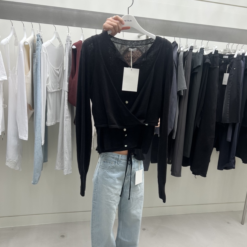 NUTPLAN東大門直郵女士新款時尚職業人氣真品套裝亞麻開衫NUTPLAN套裝圖色2