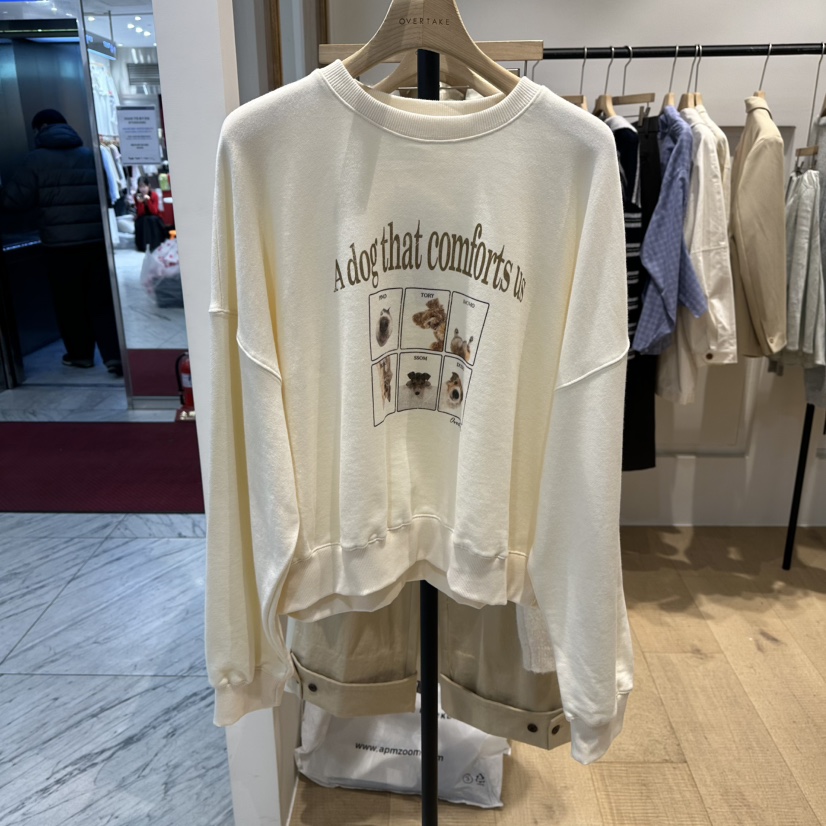 OVERTAKE東大門代購女裝新品時尚熱賣推薦休閑職業真品衛衣OVERTAKE衛衣圖色2