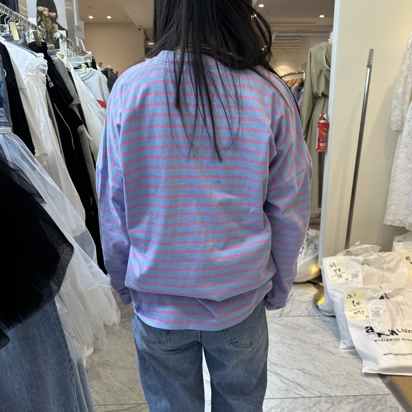 CHEAP-CHIC東大門直郵女裝新品熱賣休閑職業26春夏長袖T恤CHEAP-CHIC/CHARLES THE SECOND長袖T恤