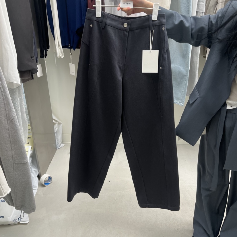 NUTPLAN東大門實拍女士新品26春夏職業休閑休閑褲不含腰帶NUTPLAN休閑褲圖色2