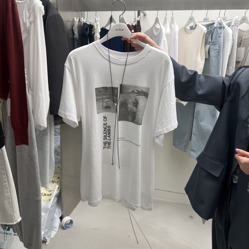 NUTPLAN東大門實拍女裝新品熱賣26春夏推薦休閑T恤不含配飾NUTPLANT恤圖色1