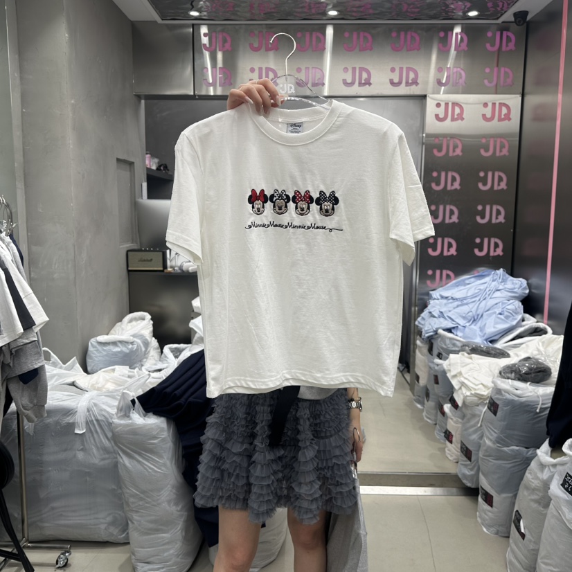 JUDYQUE東大門實拍女士新款休閑真品推薦職業熱賣時尚T恤JUDYQUET恤圖色2