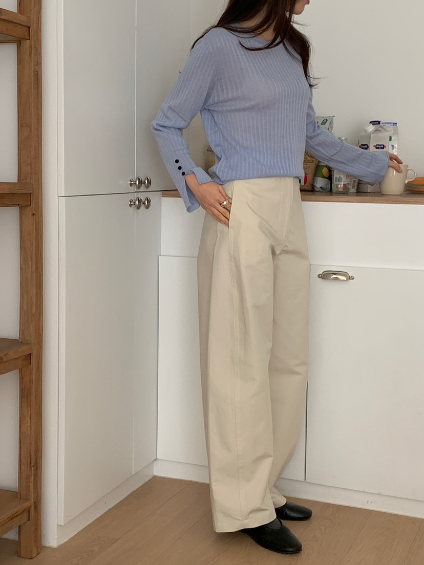 CICI韓國代購女裝新款職業推薦休閑熱賣人氣26春夏休閑褲Ci Ci休閑褲