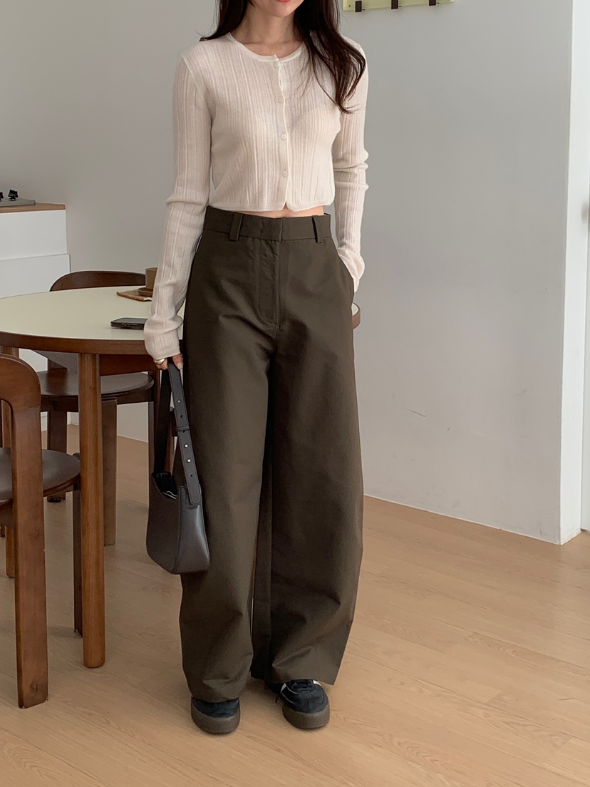 CICI韓國代購女裝新款職業推薦休閑熱賣人氣26春夏休閑褲Ci Ci休閑褲