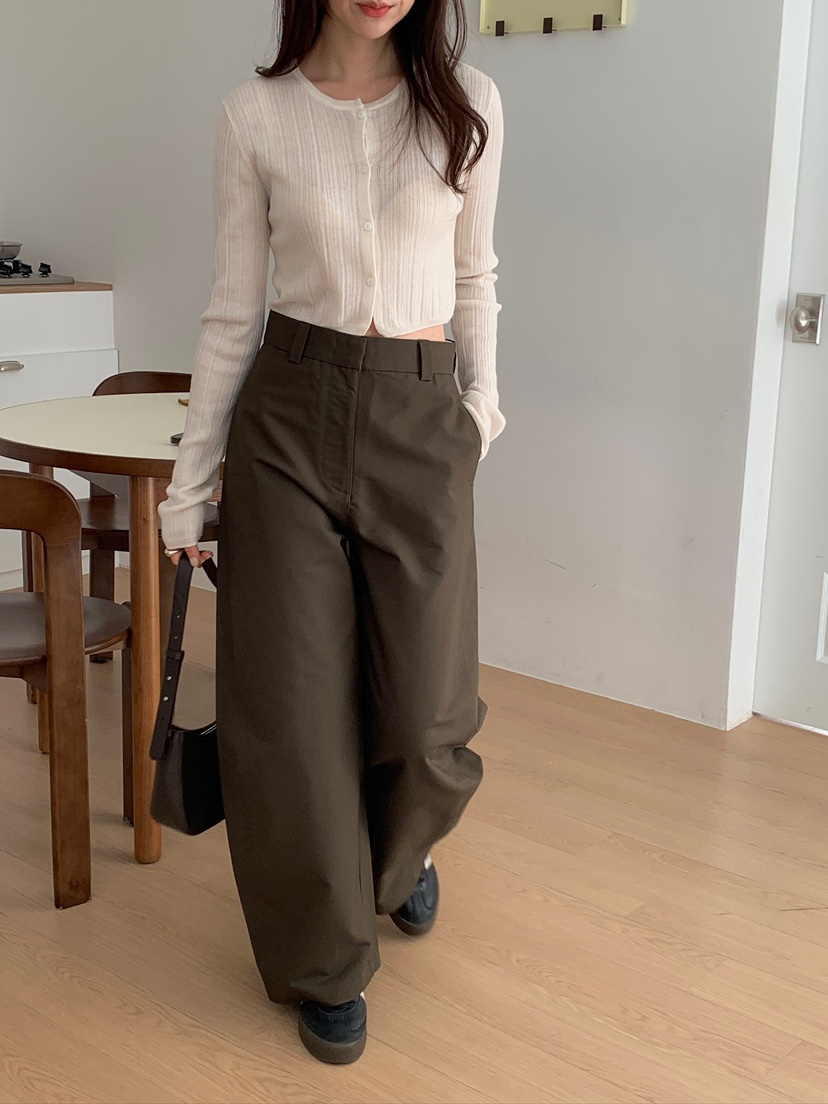 CICI韓國代購女裝新款職業推薦休閑熱賣人氣26春夏休閑褲Ci Ci休閑褲