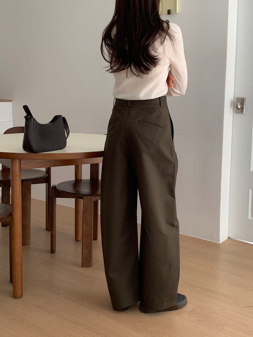 CICI韓國代購女裝新款職業推薦休閑熱賣人氣26春夏休閑褲Ci Ci休閑褲