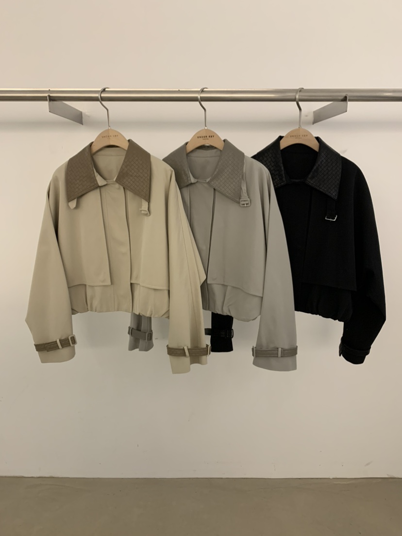 UNDER KEY韓國直郵女士新品時尚職業26春夏熱賣夾克短款UNDER KEY夾克