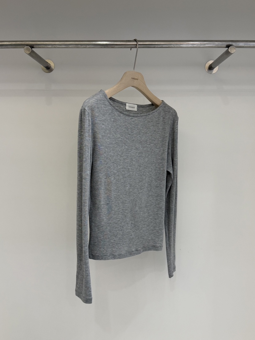 TOOGOOD韓國直郵女裝新款人氣26春夏推薦熱賣休閑長袖T恤TOOGOOD長袖T恤圖色1