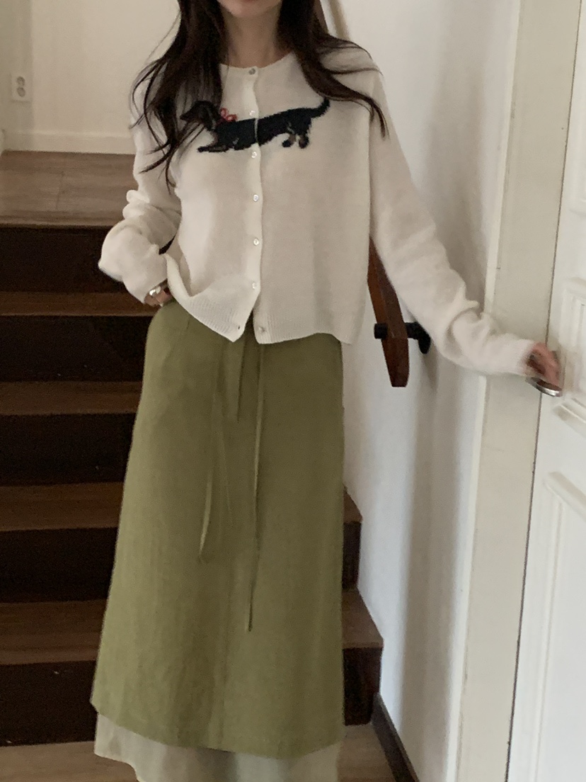 CICI韓國直郵女裝新品26春夏休閑真品人氣熱賣針織衫可愛的Ci Ci針織衫