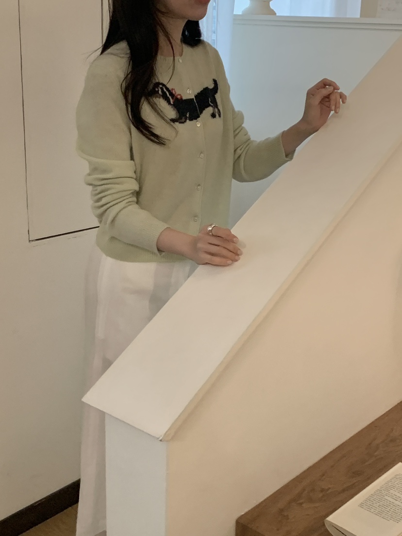 CICI韓國直郵女裝新品26春夏休閑真品人氣熱賣針織衫可愛的Ci Ci針織衫