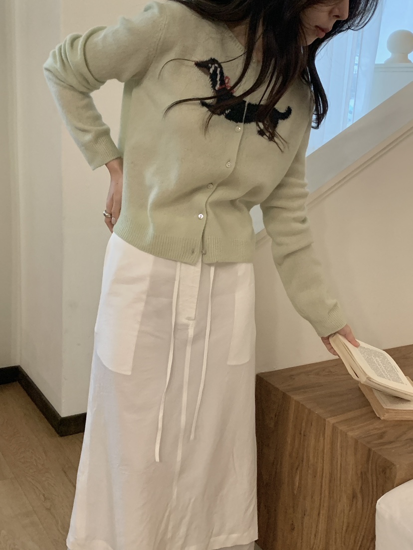 CICI韓國直郵女裝新品26春夏休閑真品人氣熱賣針織衫可愛的Ci Ci針織衫