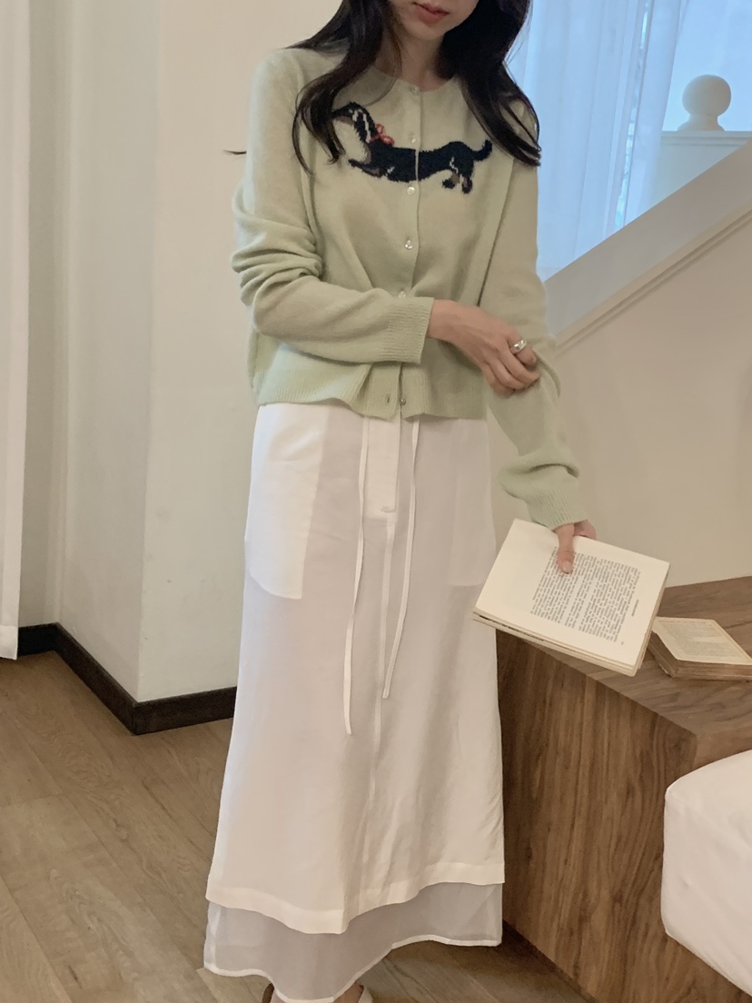 CICI韓國直郵女裝新品26春夏休閑真品人氣熱賣針織衫可愛的Ci Ci針織衫