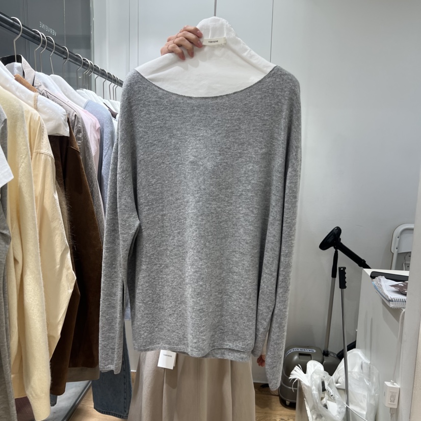 VERVEINE東大門直郵女士新品休閑26春夏熱賣真品職業針織衫VERVEINE針織衫圖色2