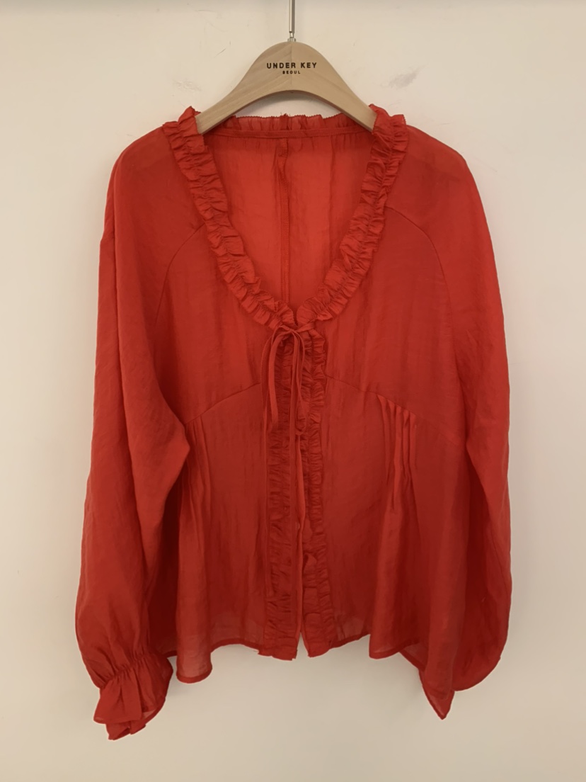 UNDER KEY東大門代購女裝新款推薦時尚熱賣26春夏襯衫蕾絲衫UNDER KEY襯衫/蕾絲衫圖色3