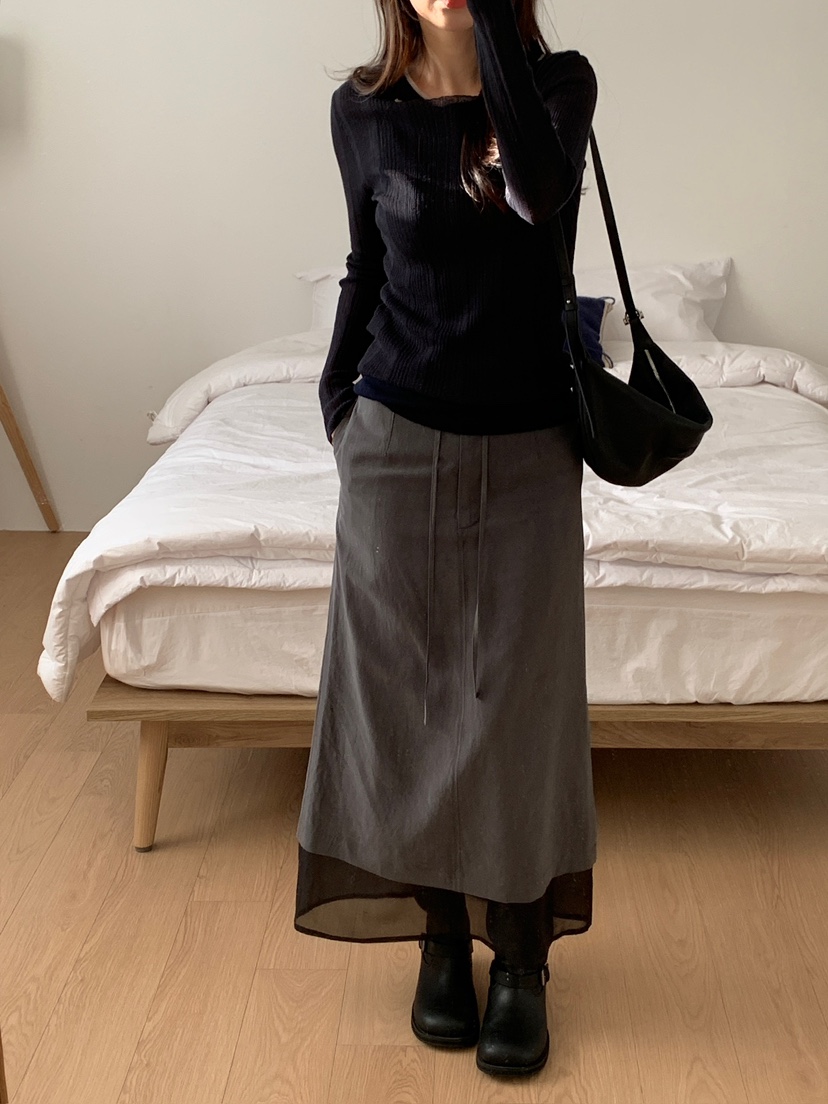 CICI東大門直郵女裝新品人氣職業休閑熱賣真品26春夏長裙Ci Ci長裙