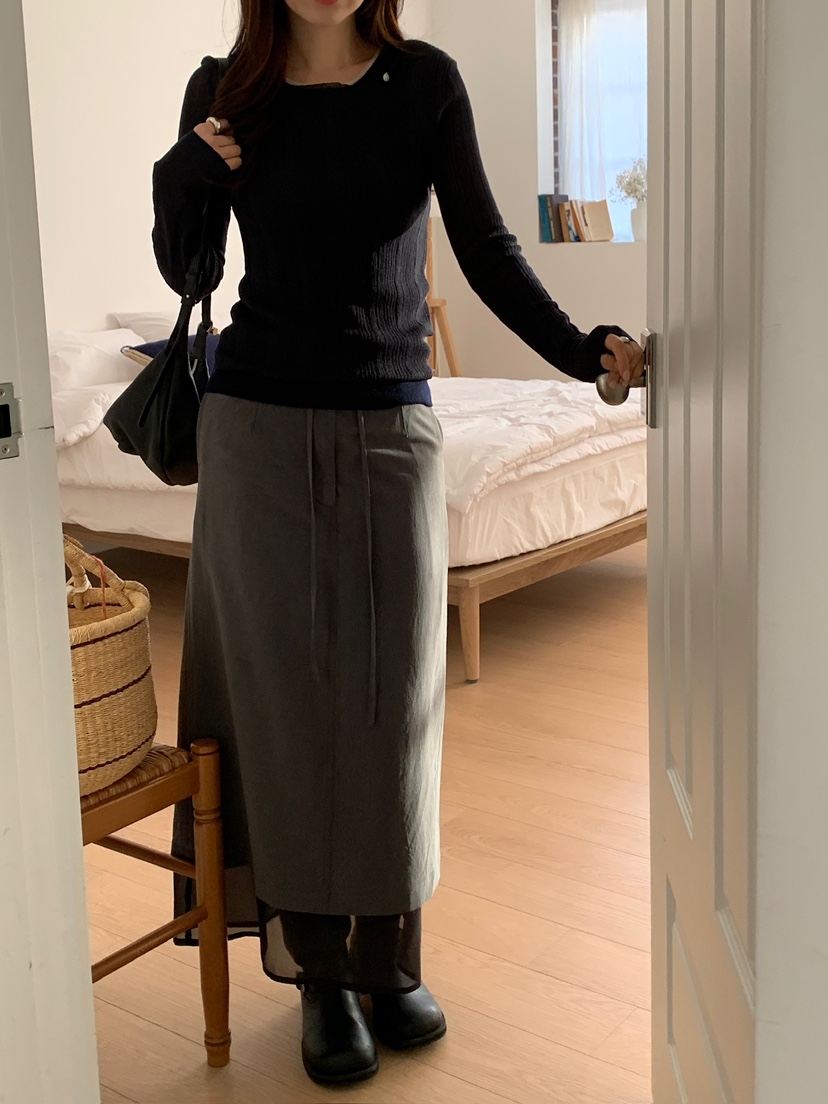 CICI東大門直郵女裝新品人氣職業休閑熱賣真品26春夏長裙Ci Ci長裙