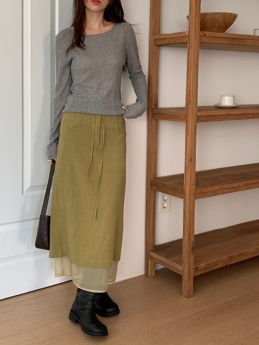 CICI東大門直郵女裝新品人氣職業休閑熱賣真品26春夏長裙Ci Ci長裙