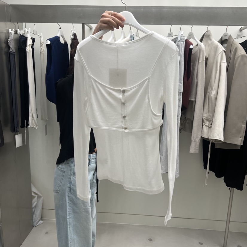 NUTPLAN東大門直郵女裝新款26春夏人氣熱賣真品時尚長袖T恤NUTPLAN長袖T恤