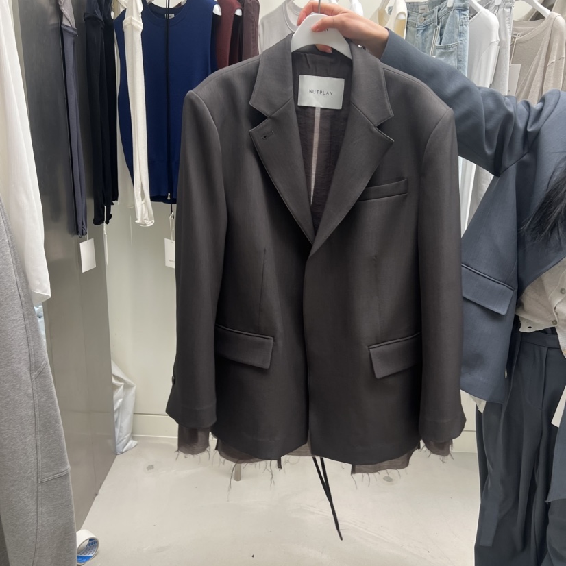 NUTPLAN東大門實拍女士新款休閑26春夏職業時尚人氣熱賣夾克NUTPLAN夾克圖色2