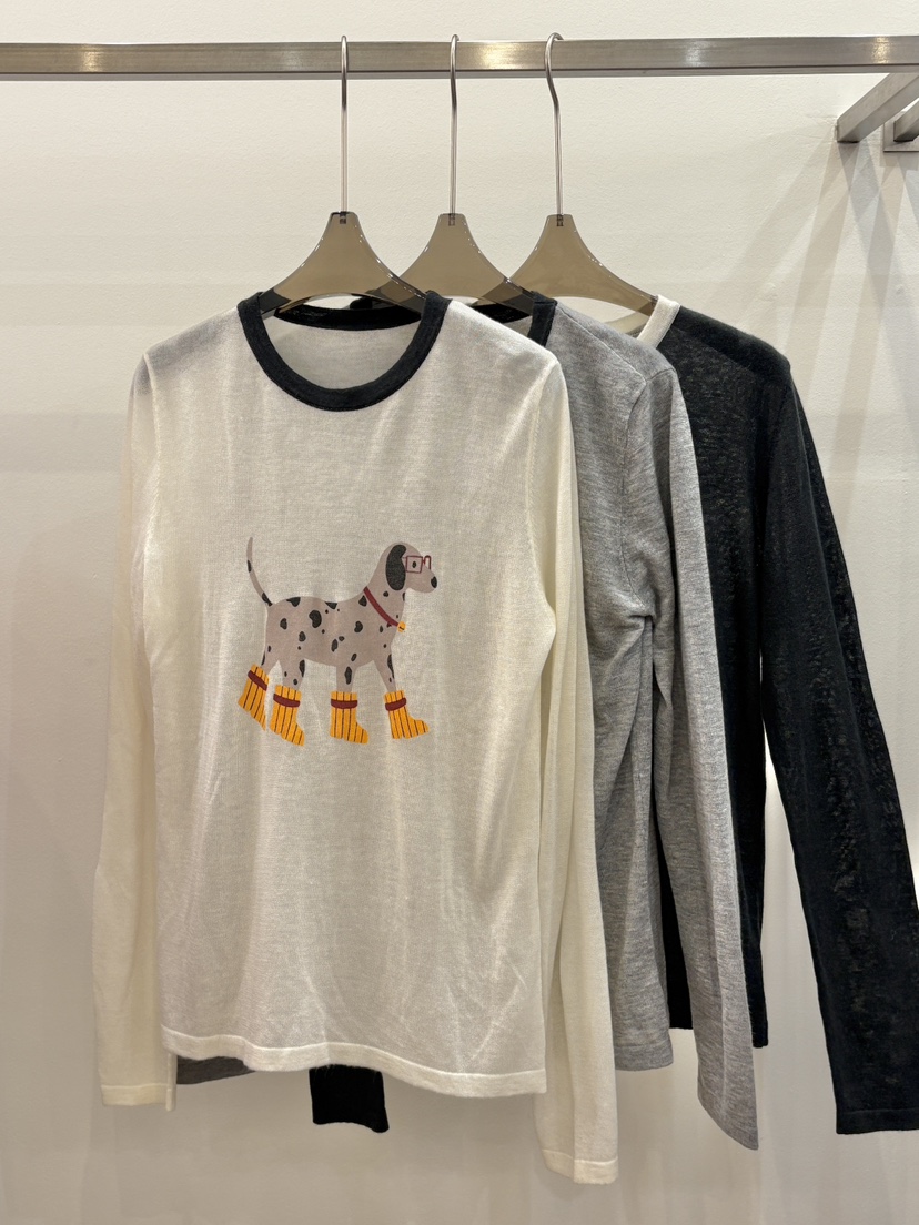 CICI東大門代購女裝新品26春夏真品推薦人氣職業休閑長袖T恤Ci Ci長袖T恤