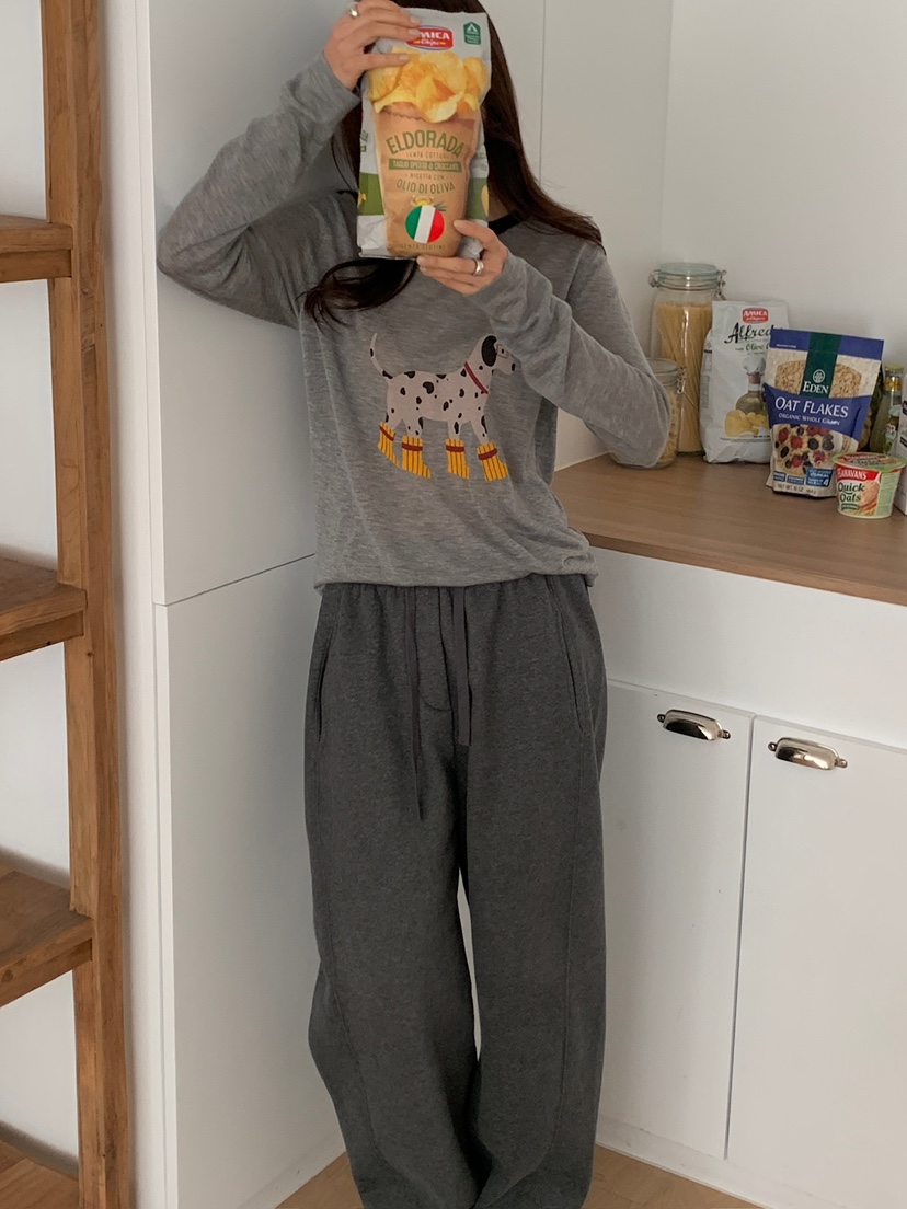 CICI東大門代購女裝新品26春夏真品推薦人氣職業休閑長袖T恤Ci Ci長袖T恤