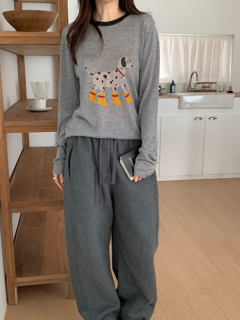 CICI東大門代購女裝新品26春夏真品推薦人氣職業休閑長袖T恤Ci Ci長袖T恤