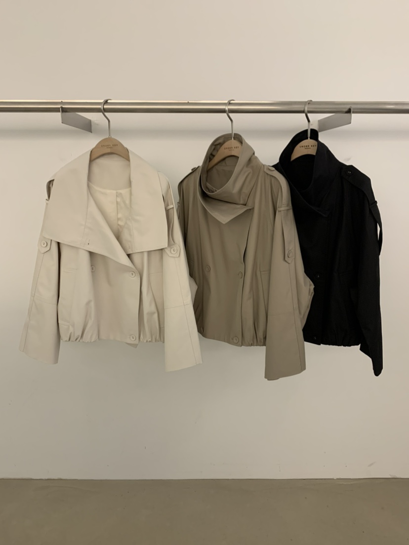 UNDER KEY韓國直郵女裝新品真品推薦26春夏人氣夾克天絲UNDER KEY夾克