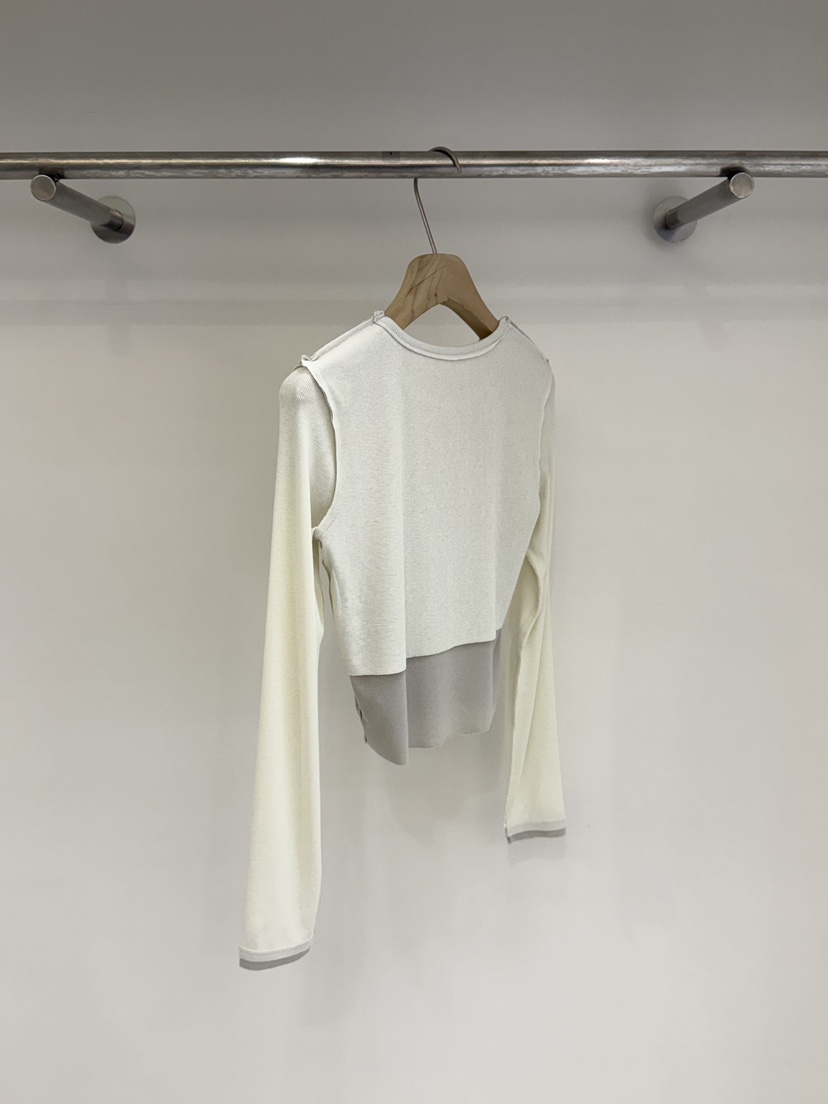 TOOGOOD韓國直郵女裝新款職業真品人氣時尚26春夏長袖T恤TOOGOOD長袖T恤