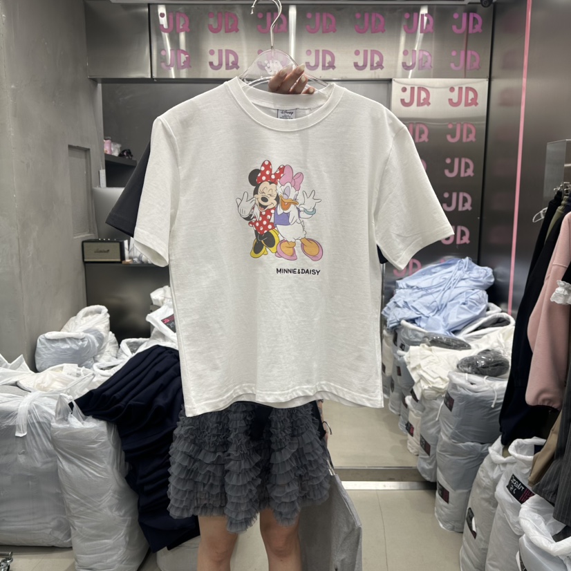 JUDYQUE東大門代購女裝新品休閑真品26春夏推薦人氣熱賣T恤JUDYQUET恤圖色2