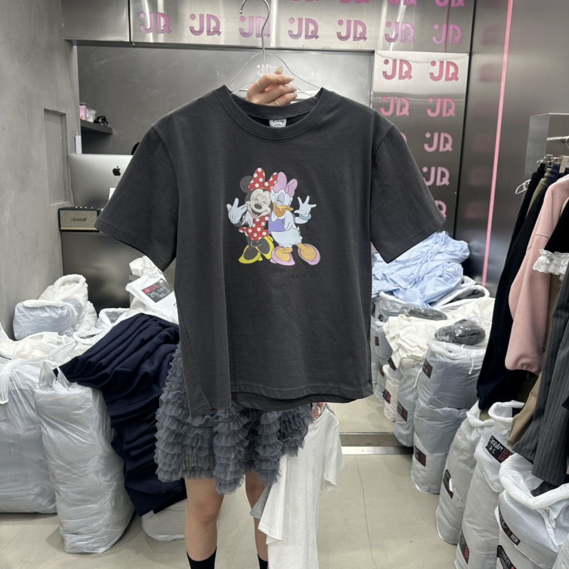 JUDYQUE東大門代購女裝新品休閑真品26春夏推薦人氣熱賣T恤JUDYQUET恤圖色3