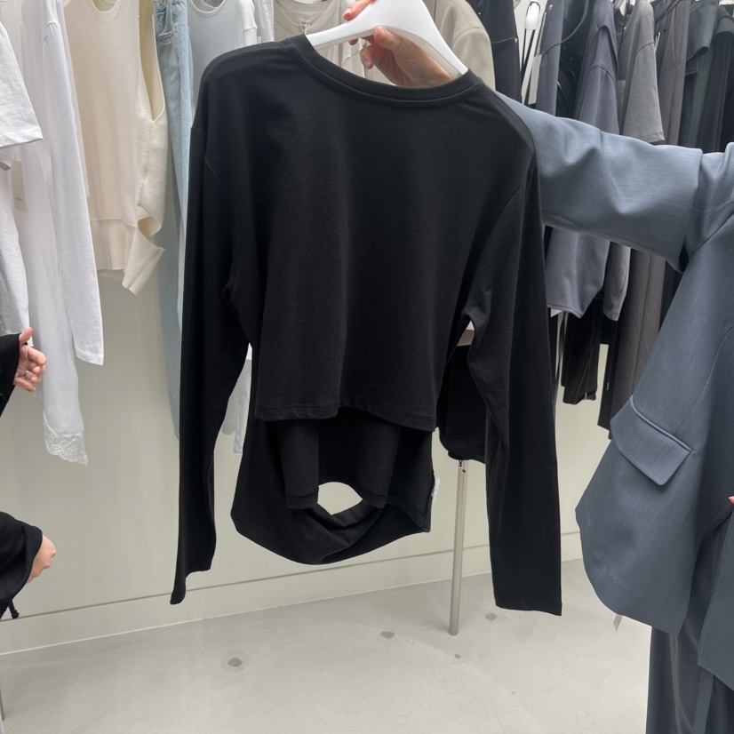 NUTPLAN韓國直郵女裝新款時尚熱賣真品休閑推薦職業長袖T恤NUTPLAN長袖T恤