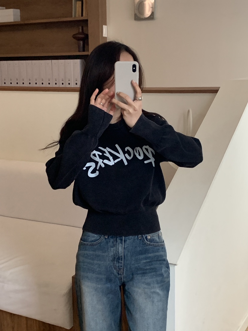 CICI韓國直郵女士新款26春夏推薦真品職業休閑熱賣針織衫Ci Ci針織衫