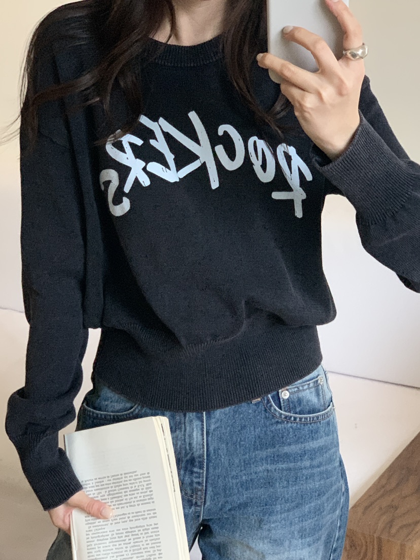 CICI韓國直郵女士新款26春夏推薦真品職業休閑熱賣針織衫Ci Ci針織衫