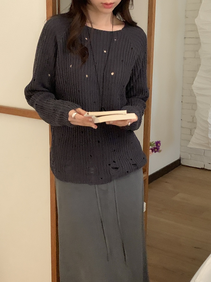 CICI東大門實拍女士新款26春夏人氣休閑真品推薦熱賣針織衫Ci Ci針織衫