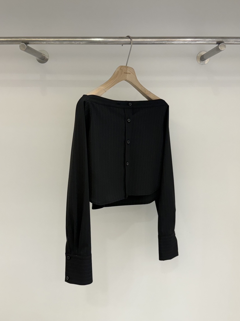 TOOGOOD韓國直郵女士新款推薦時尚真品人氣職業襯衫蕾絲衫TOOGOOD襯衫/蕾絲衫圖色2黑色