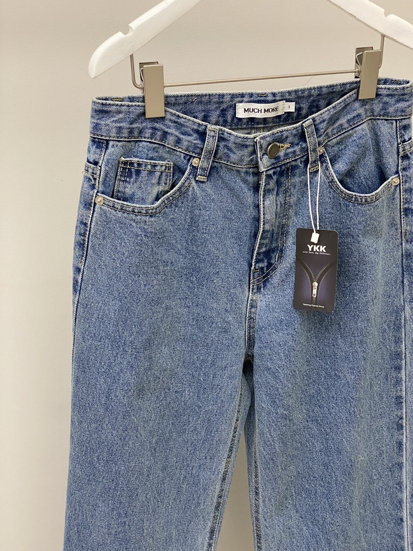 MUCH MORE/JACKPOT韓國代購女士新品時尚職業人氣牛仔褲MUCH MORE/JACKPOT牛仔褲