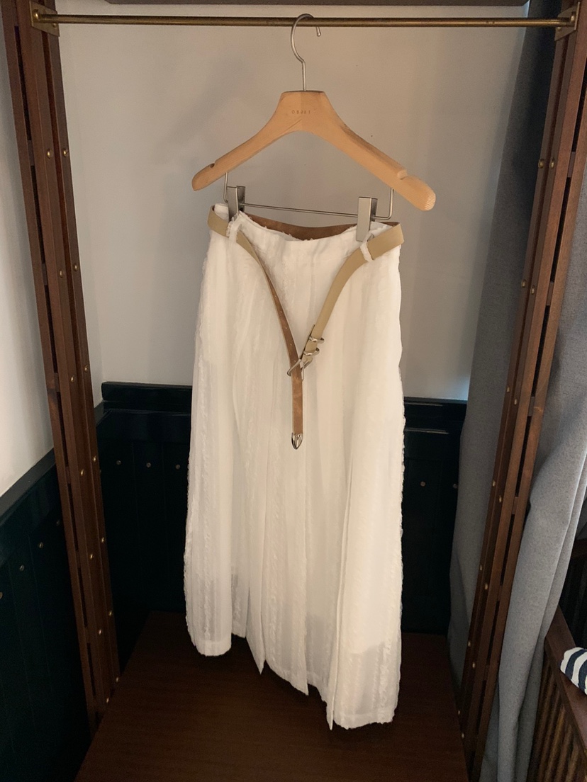 OBJET/LOVEUSU東大門實拍女士新款熱賣休閑長裙不含腰帶OBJET/LOVEUSU長裙圖色2