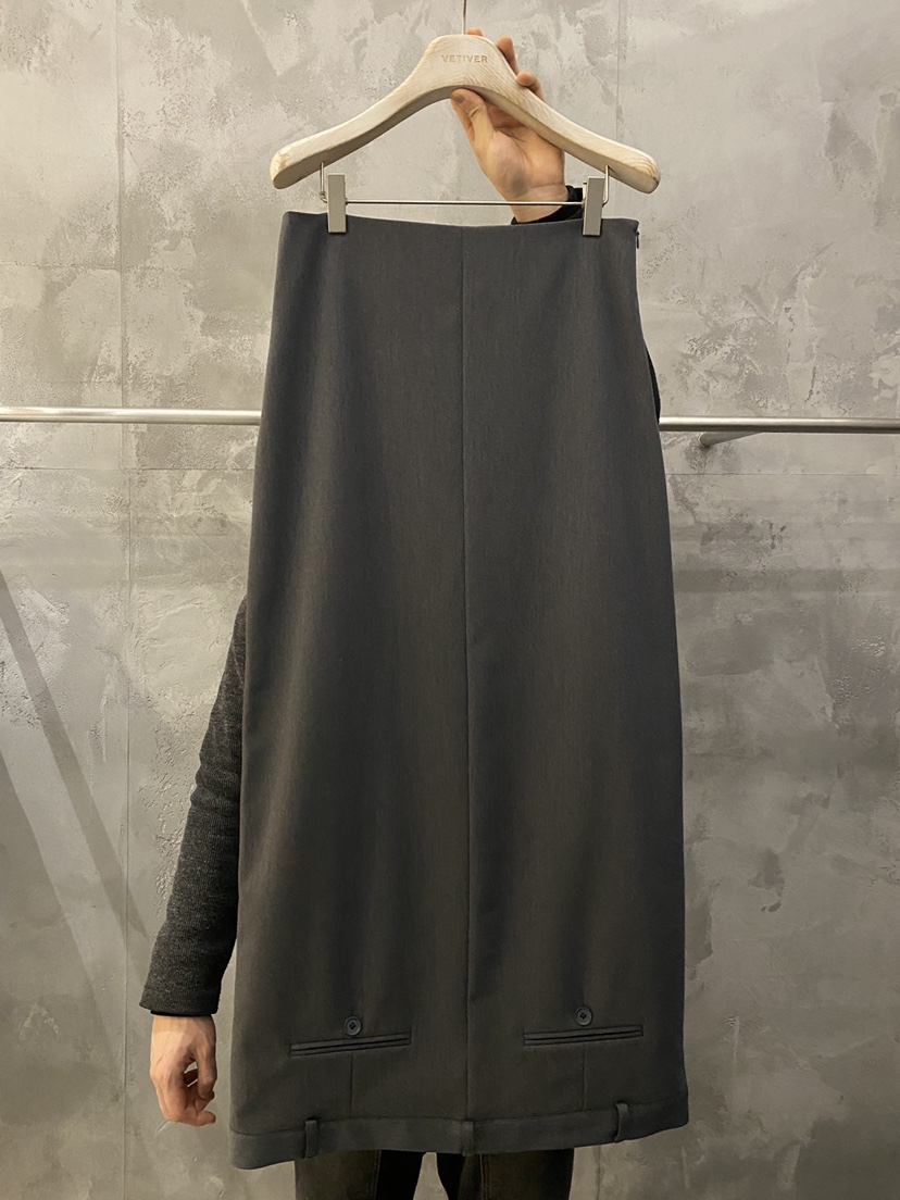 THE VETIVER-A東大門代購女士新品時尚熱賣人氣真品長裙VETIVER長裙圖色1墨色