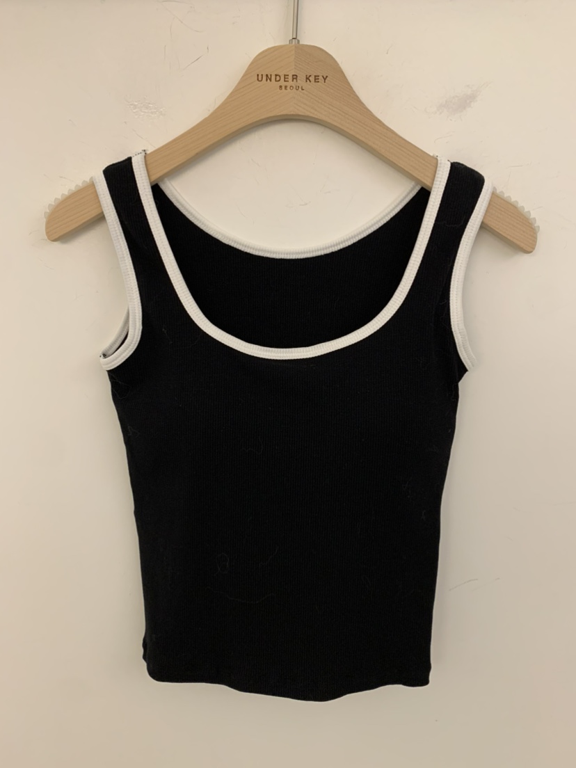 UNDER KEY韓國直郵女士新品時尚26春夏職業推薦吊帶背心UNDER KEY吊帶/背心圖色3
