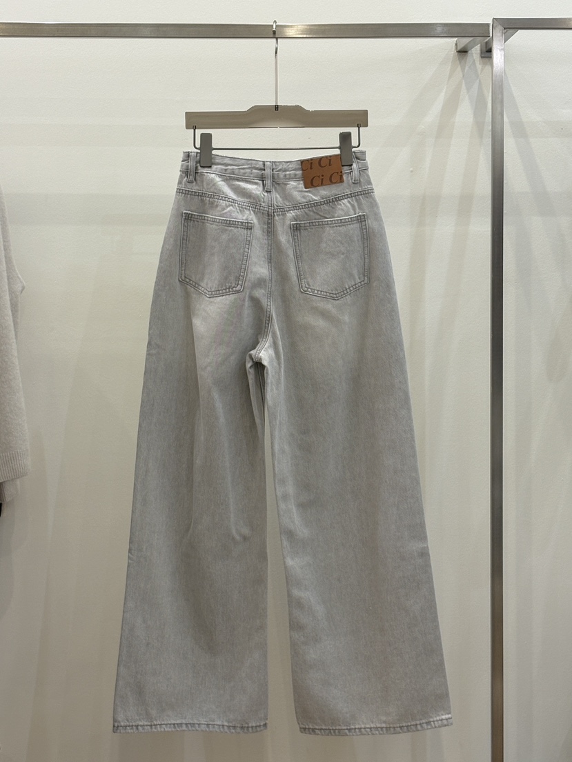 CICI東大門實拍女士新品26春夏人氣時尚推薦真品熱賣牛仔褲Ci Ci牛仔褲