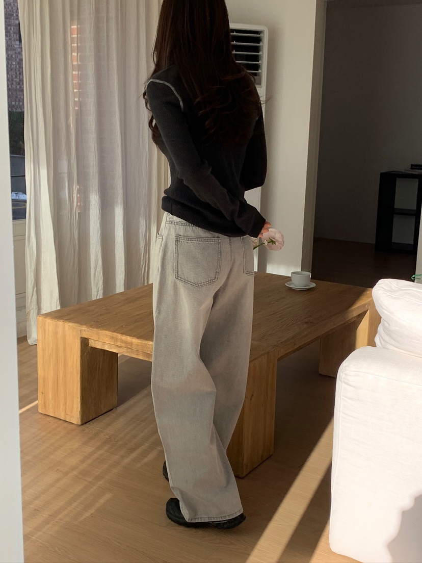 CICI東大門實拍女士新品26春夏人氣時尚推薦真品熱賣牛仔褲Ci Ci牛仔褲