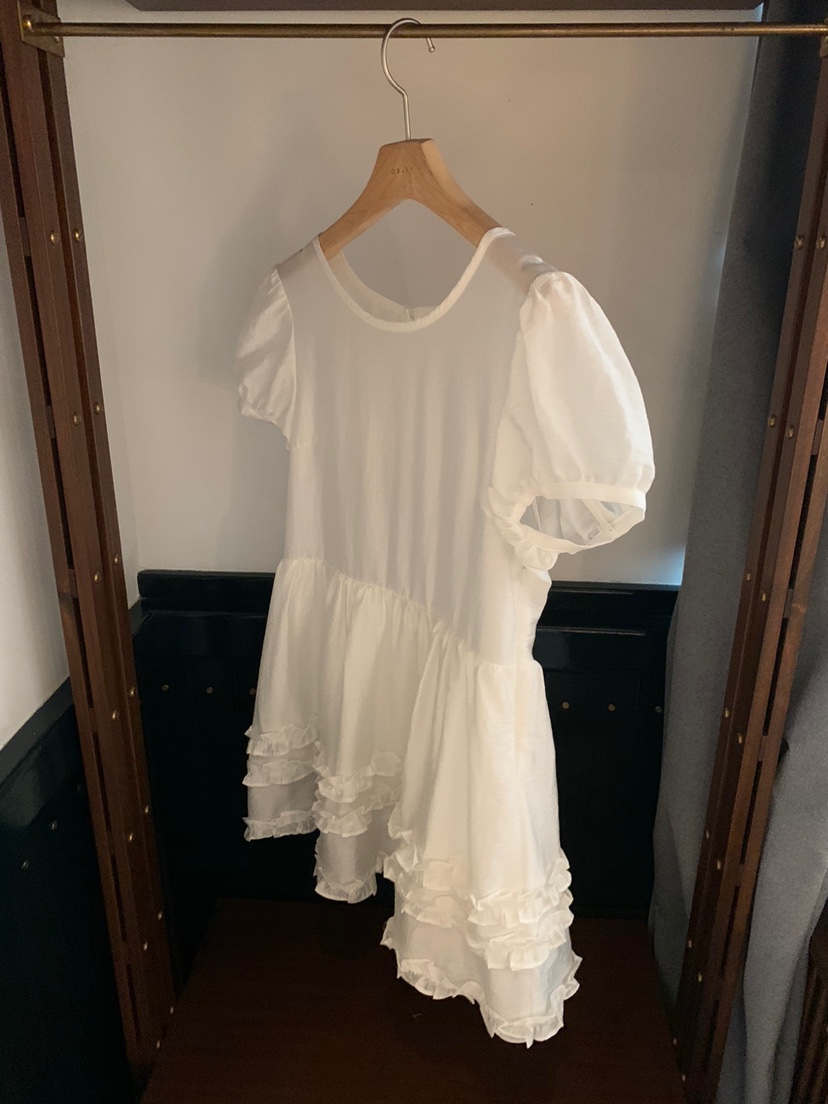 OBJET/LOVEUSU東大門直郵女士新品真品人氣休閑連衣裙褶皺OBJET/LOVEUSU連衣裙圖色1