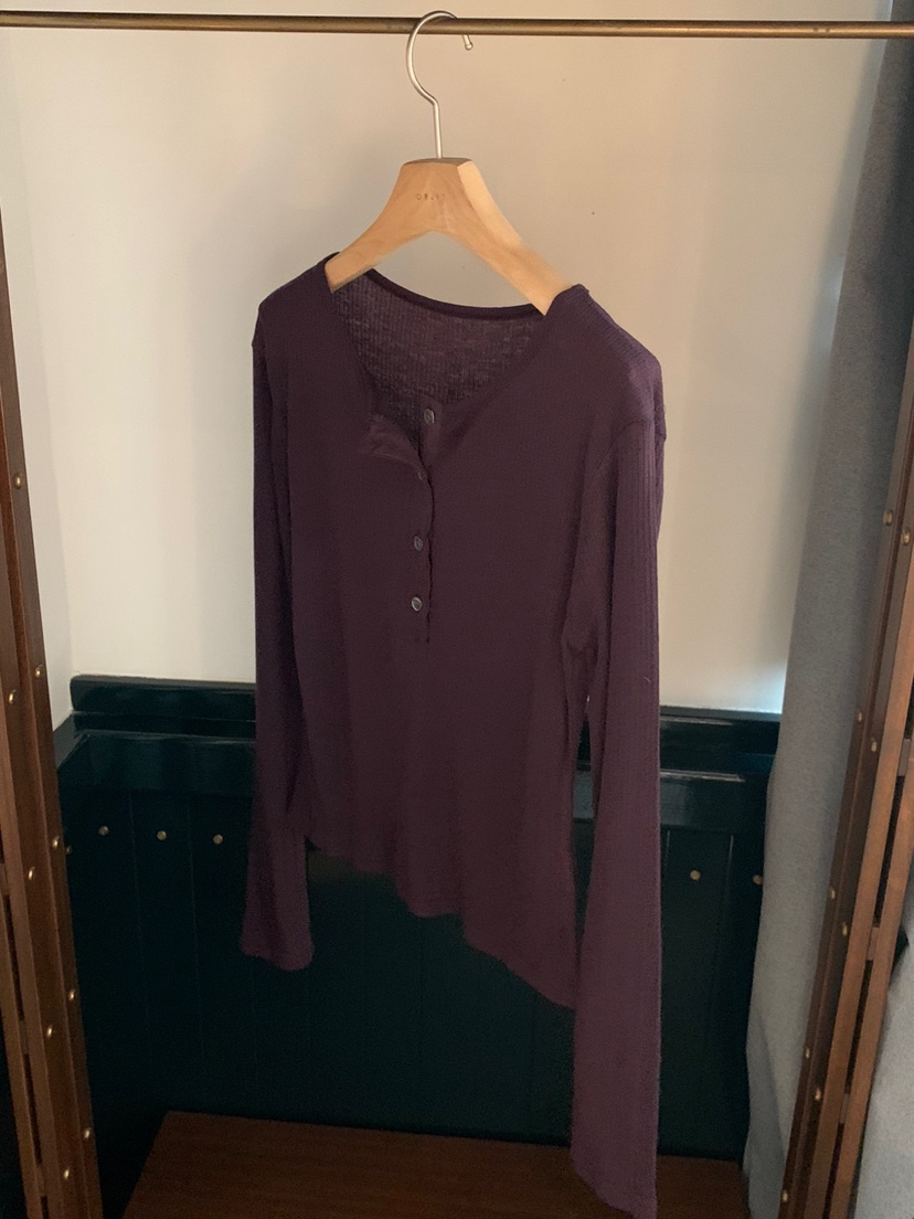 OBJET/LOVEUSU韓國直郵女士新款時尚推薦職業人氣長袖T恤OBJET/LOVEUSU長袖T恤圖色4