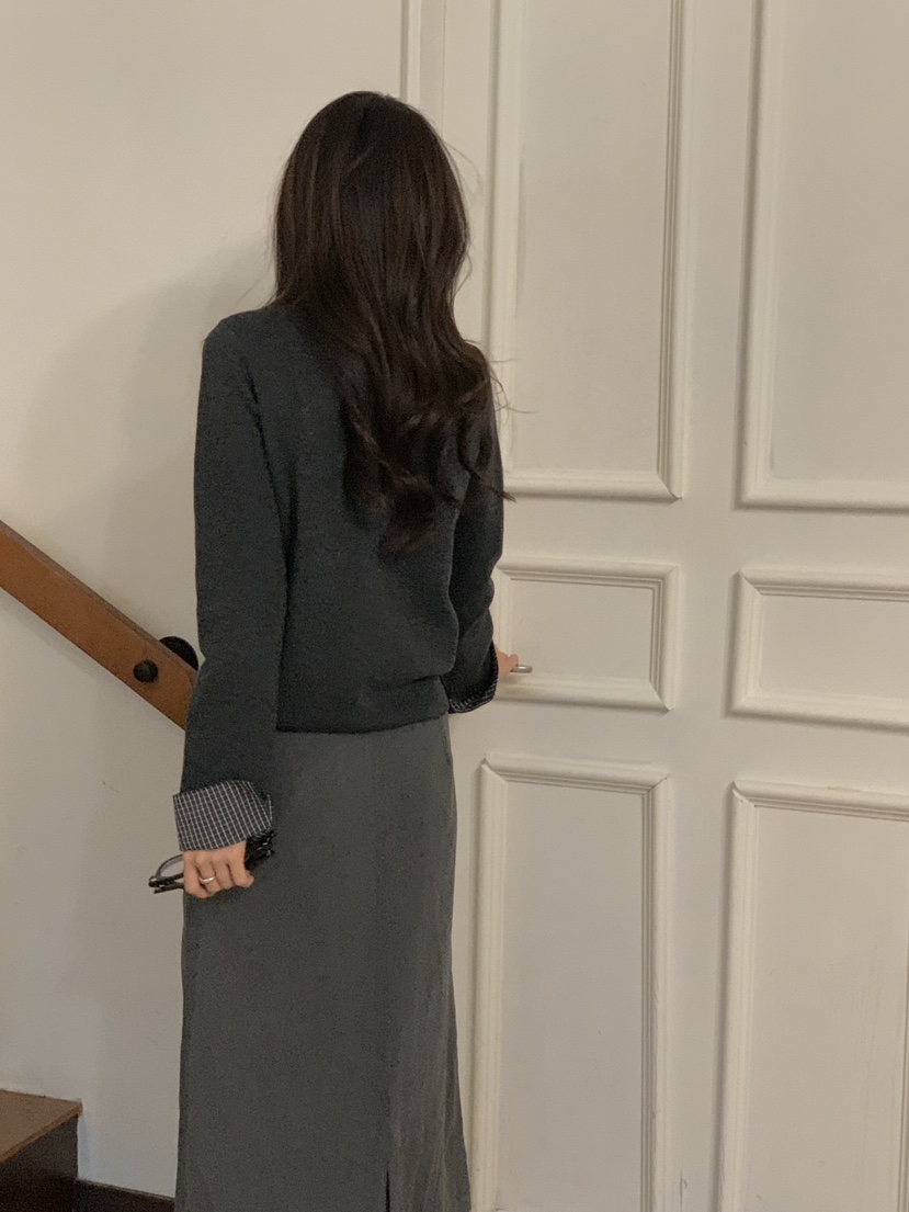 CICI東大門代購女裝新品熱賣職業時尚26春夏休閑針織衫拉鏈Ci Ci針織衫