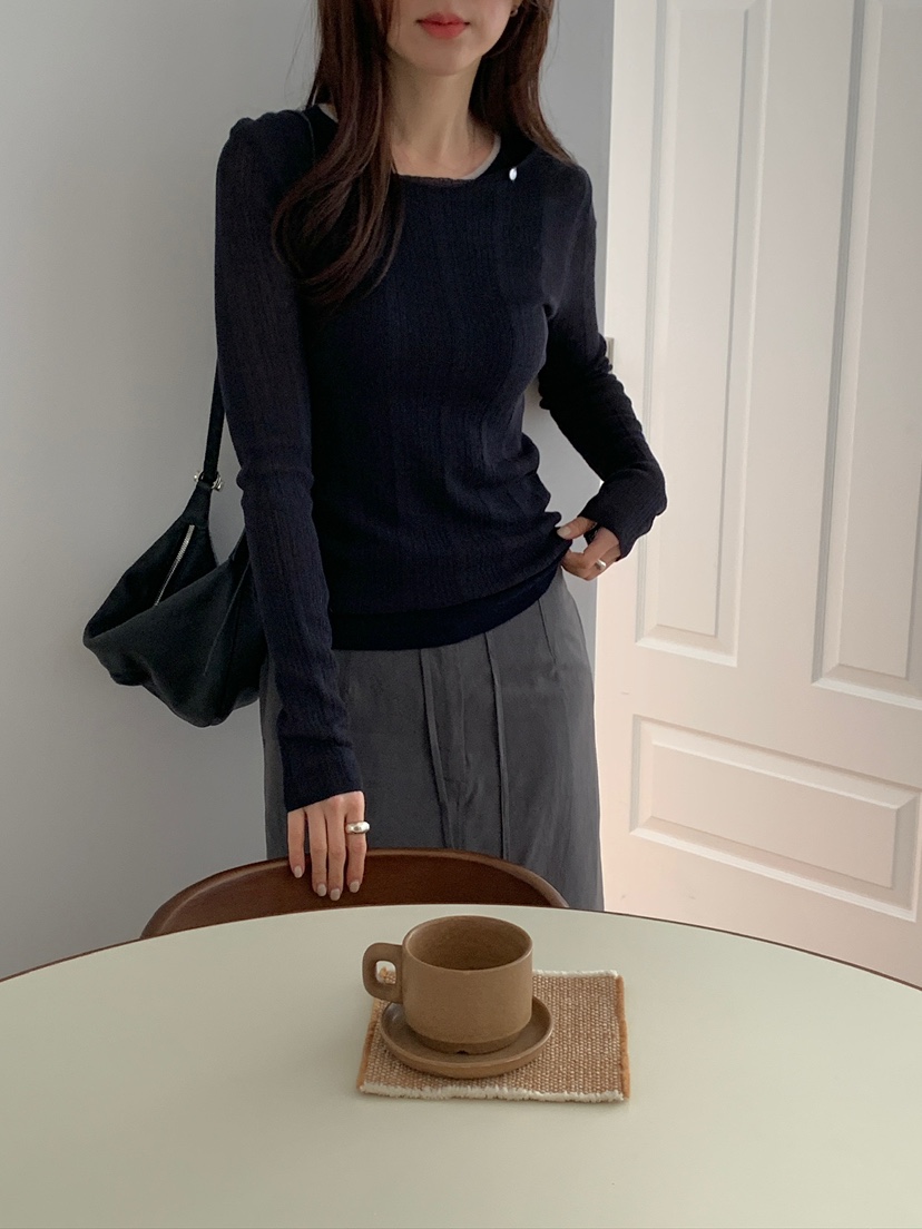 CICI東大門實拍女士新款推薦休閑熱賣人氣26春夏時尚針織衫Ci Ci針織衫