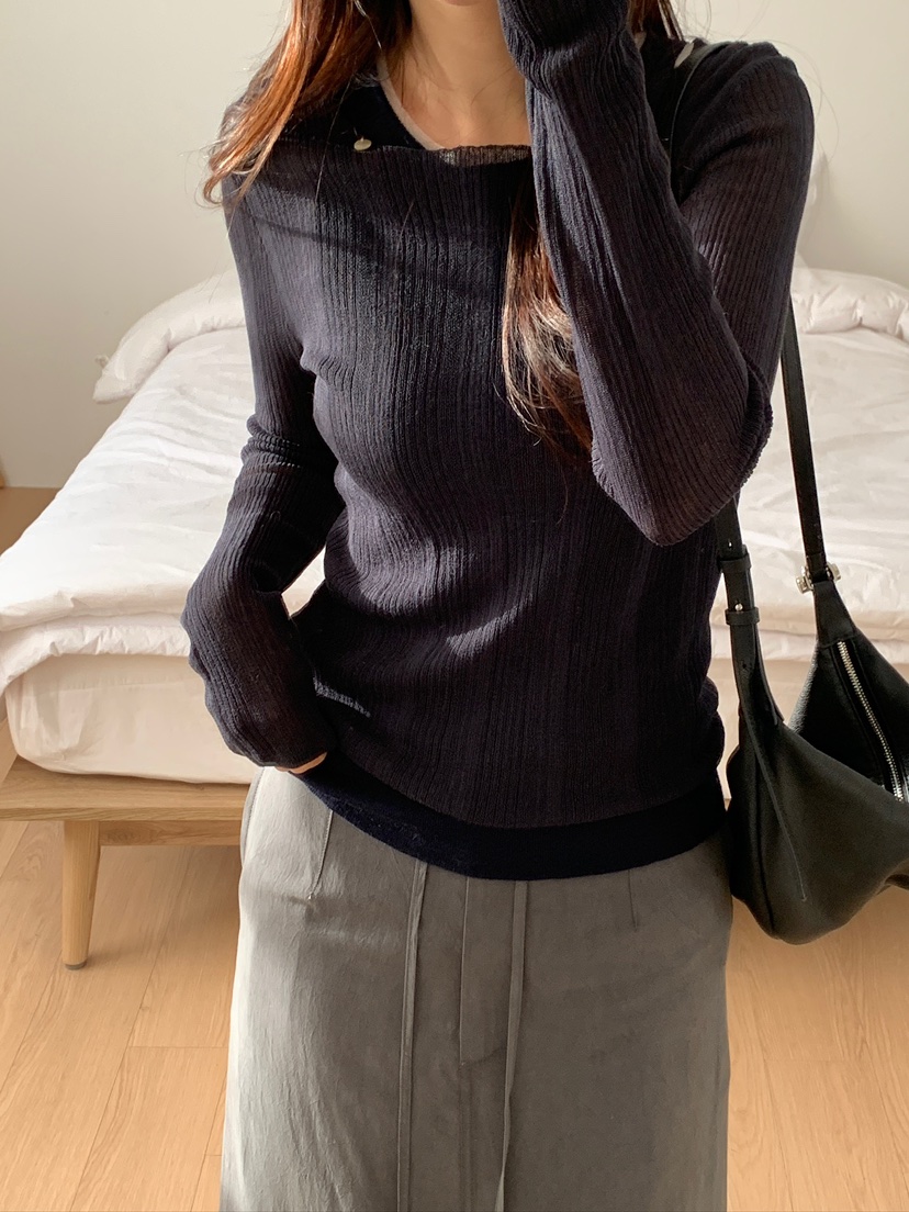 CICI東大門實拍女士新款推薦休閑熱賣人氣26春夏時尚針織衫Ci Ci針織衫